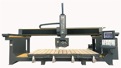 Máquina de corte de ponte CNC de 4 eixos